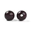 Painted Natural Wood Beads WOOD-A018-16mm-08-2
