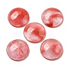 Cherry Quartz Glass Cabochons G-C115-02A-04-1