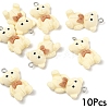 10Pcs Opaque Resin Pendants RESI-YW0004-12A-1