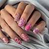 Stainless Steel DIY Nail Art Templates MRMJ-WH0092-060-6