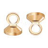 Brass Pendant Bails KK-BC0003-85G-1
