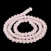 Transparent Glass Beads Strands EGLA-A034-T8mm-MD22-4