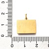 Pride 304 Stainless Steel Enamel Pendants STAS-B079-01G-13-3