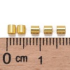 Brass Crimp Beads KK-S070-G-FF-3