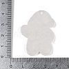 Christmas Theme Opaque Printed Acrylic Pendants SACR-S035-01B-3