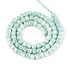 Anti-Tarnish Electroplate Glass Beads Strands LS-GLAA-T025-4mm-10B-2