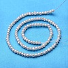 Potato Natural Cultured Freshwater Pearl Beads Strands X-PEAR-E007-3.5-4mm-2