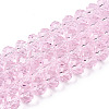 Glass Beads Strands X-EGLA-A034-T4mm-D10-1