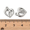 304 Stainless Steel Charms STAS-G322-01P-3