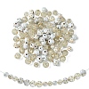 120Pcs 6 Styles Mixed Styles Acrylic Beads MACR-YW0003-03-2