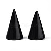 Natural Obsidian Ring Display Stands G-T144-06H-1