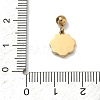 304 Stainless Steel Pendants STAS-K323-01F-G-3