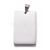 Non-Tarnish 304 Stainless Steel Pendants STAS-F223-48P-1