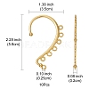 Alloy Ear Cuff Findings FIND-YW0003-93G-3