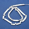 Electroplated Synthetic Non-Magnetic Hematite Beads Strands G-I360-B01-04-2