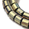 Polymer Clay Beads Strands CLAY-H006-04O-3