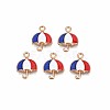 Alloy Enamel Pendants X1-ENAM-N055-038-NR-1