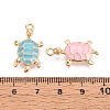 Alloy Enamel Pendants PALLOY-T092-26G-3