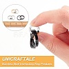 3Pcs 3 Color 304 Stainless Steel Interlocking Ring Pendants STAS-UN0032-56-2