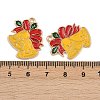 Christmas Theme Alloy Enamel Pendants LS-ENAM-C031-01G-04-3