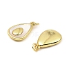 Rack Plating Real 18K Gold Plated Brass Fruit Pendants KK-B077-31G-2