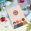 2 Sets 2 Style Christmas Theme DIY Diamond Painting Stickers Kits For Kids DIY-SZ0003-43-4
