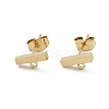 304 Stainless Steel Stud Earring Finding STAS-Z091-01G-02-1