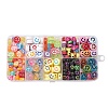 290Pcs Opaque & Transparent Acrylic Beads MACR-FP0001-10-1