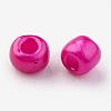 12/0 1.5~2mm Baking Paint Glass Seed Beads Loose Spacer Beads X-SEED-S001-K21-2