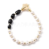 Natural Cultured Freshwater Pearl Beaded Bracelets BJEW-JB05491-05-1