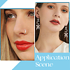 30Pcs 304 Stainless Steel Clip on Nose Ring Findings STAS-BBC0003-95P-5