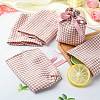 Cloth Tartan Gift Candy Drawstring Bags ST-CJ0003-01A-6