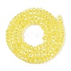 Electroplate Glass Beads Strands EGLA-A044-T2mm-B29-3