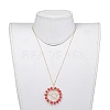 Pendant Necklaces NJEW-JN02620-01-4