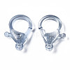 Transparent Acrylic Lobster Claw Clasps TACR-T023-01A-01-2