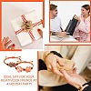 Adjustable Braided Nylon Cord Macrame Pouch Bracelet Making AJEW-SW00013-13-7