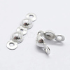 925 Sterling Silver Bead Tips Knot Covers STER-K167-002C-S-1