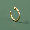304 Stainless Steel Flat Round Cuff Hoop Nose Rings WG9BB1A-12-1