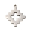 Non-Tarnish 304 Stainless Steel Pendants STAS-S123-03P-09-1