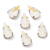 Mocha Fluorescent(MI) Teardrop Sew on Rhinestone GGLA-M006-01A-P06-1