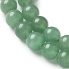 Natural Green Aventurine Round Beads Strands G-S150-8mm-1-4