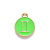 Alloy Enamel Pendants LS-ENAM-S124-01B-06I-2