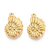 304 Stainless Steel Pendants STAS-T065-35G-1