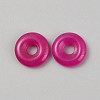 Natural Hot Pink Chalcedony Pendants G-WH0016-53A-1