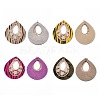 Eco-Friendly Cowhide Leather with Alloy Pendants FIND-N049-06-2