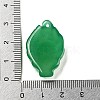 Dyed Natural Agate Carved Pendants G-A098-01B-3