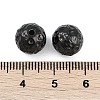 Textured 316 Surgical Stainless Steel Beads STAS-M106-01F-EB-2