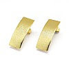 Brass Stud Earrings Findings KK-O123-A-1