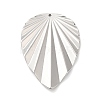 304 Stainless Steel Big Pendants STAS-F290-08P-2