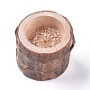 Wood Candle Holders AJEW-WH0109-27B-2